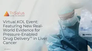 Thumbnail for the New Real-World Evidence for Pressure-Enabled Drug Delivery™ in Liver Cancer webinar.