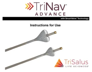 The Cover of the TriNav Advance Instructions for Use